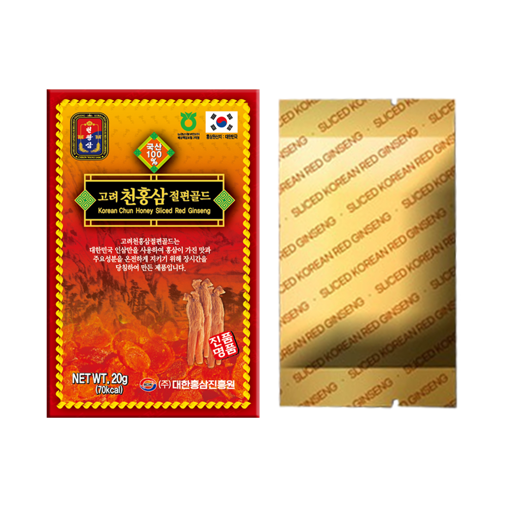 [천왕삼]고려천홍삼절편골드 20g x 10개