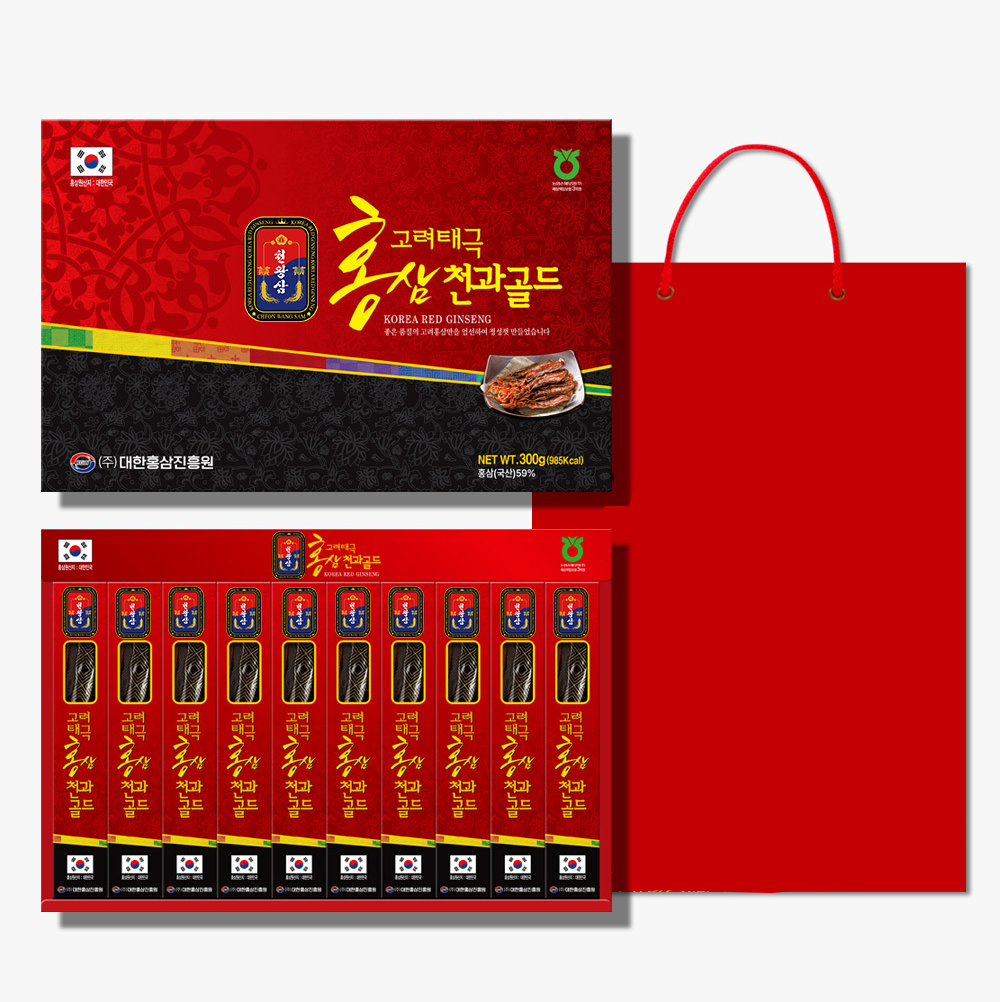 [천왕삼]고려태극홍삼천과골드 300g