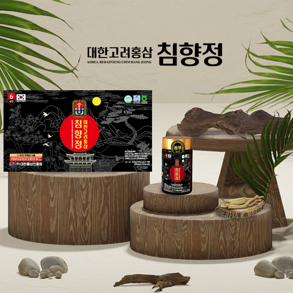 [천왕삼] 대한고려홍삼 침향정 (4P)세트