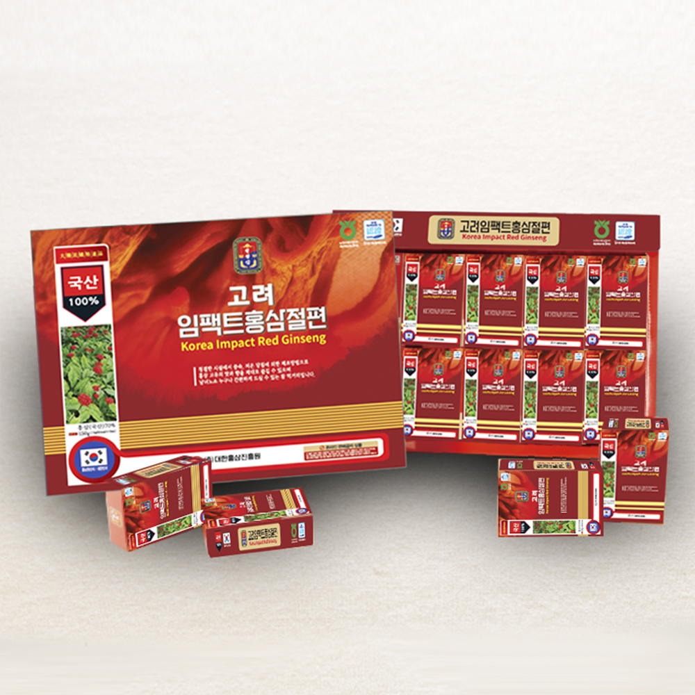 [천왕삼]고려 임팩트 홍삼 절편 15g x 10개