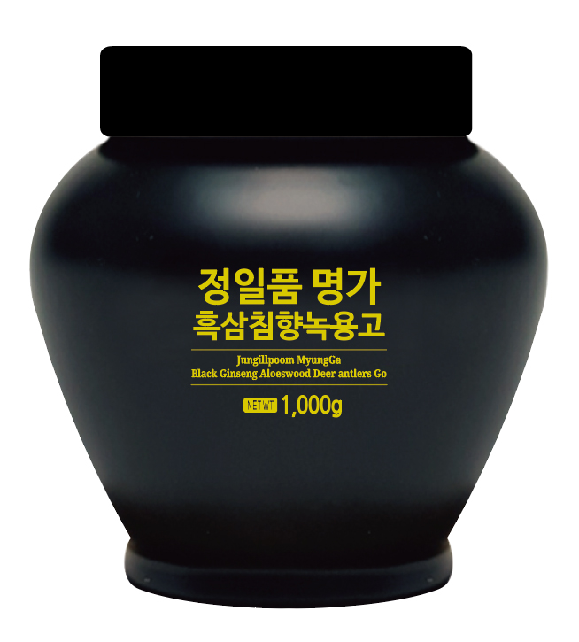 [천왕삼]정일품명가 흑삼침향녹용고 1kg