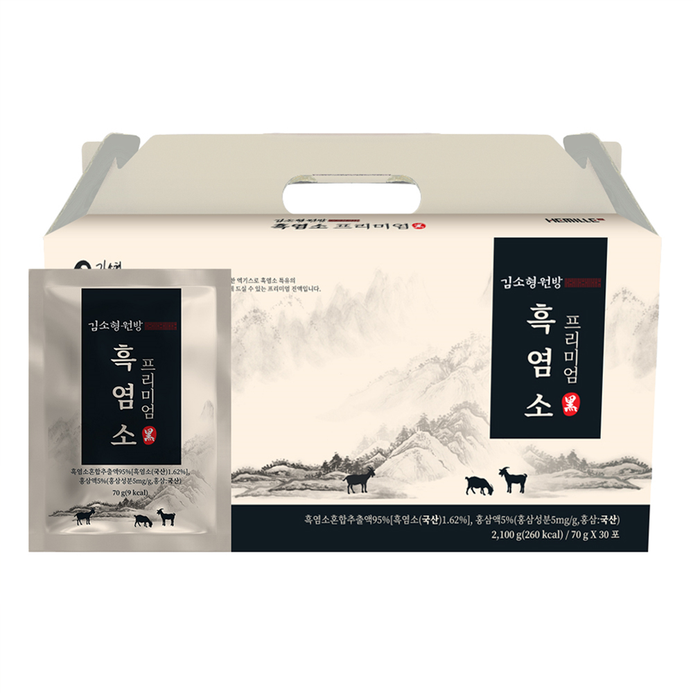 [김소형원방] 흑염소 프리미엄 70g x 30포