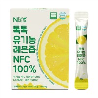 톡톡 유기농 레몬즙 NFC 100% 20g x 14포