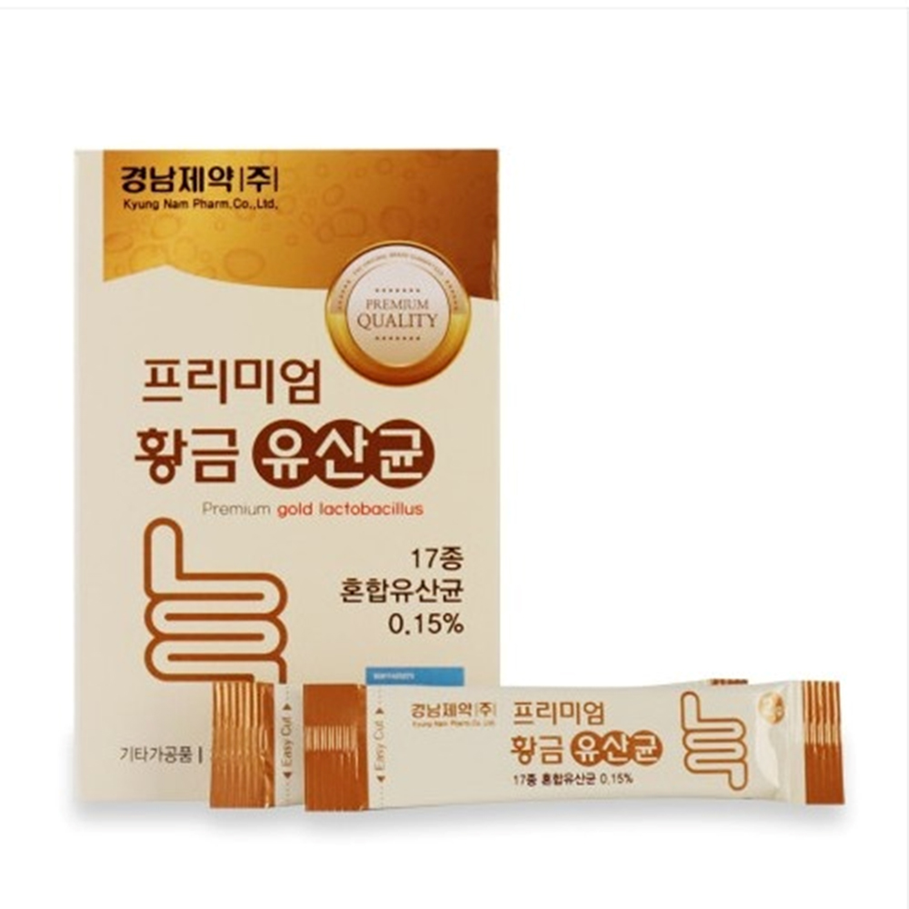 [경남제약] 프리미엄 황금유산균 2g x 30포
