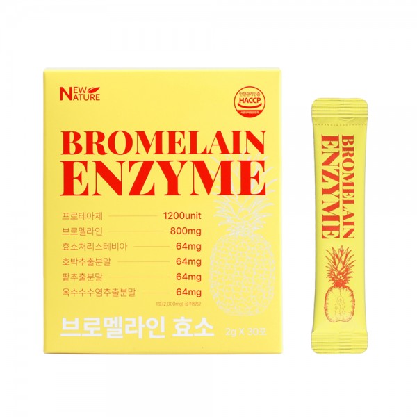 [천왕삼] 브로멜라인 효소 2g x 30포