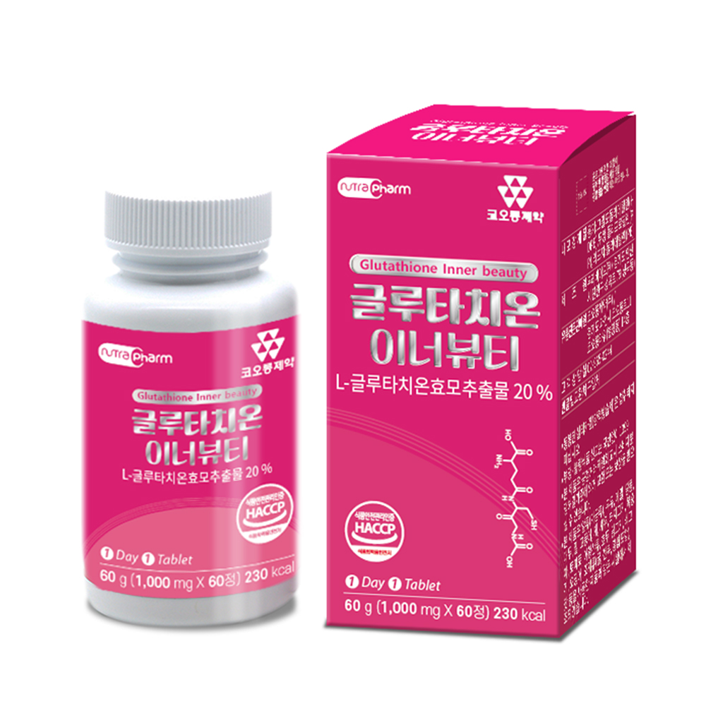 [코오롱제약] 글루타치온 이너뷰티 (60정)