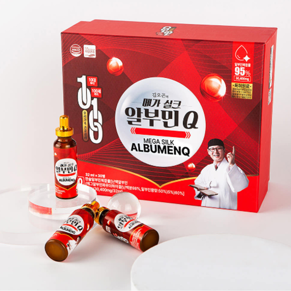 김오곤의 메가실크 알부민Q 30개입