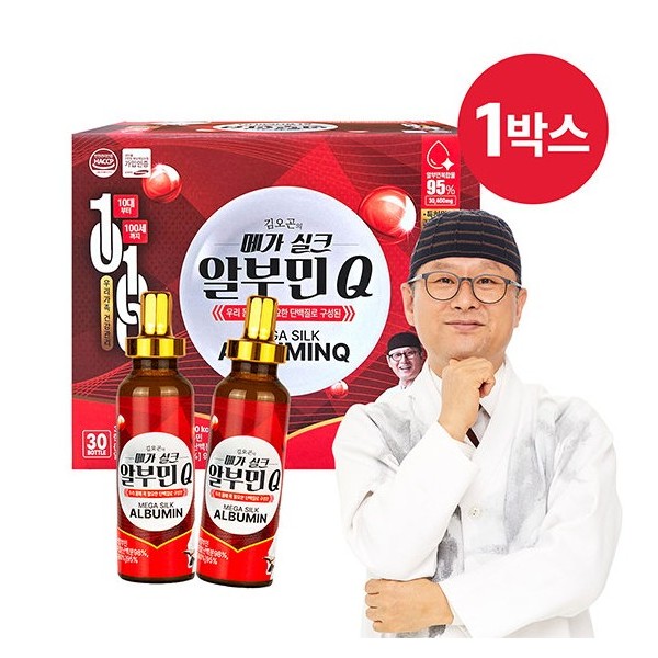 김오곤의 메가실크 알부민Q 30개입