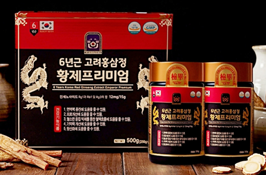 6년근 고려홍삼정 황제 프리미엄 2p/4p